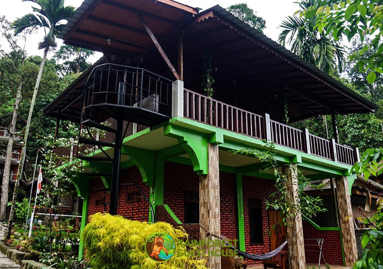 Rain Forest Guest House And Jungle Trekking Bukit Lawang Eksteriør bilde