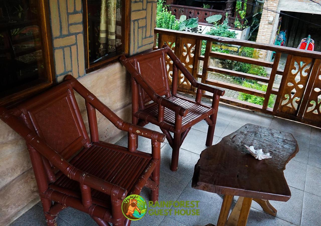 Rain Forest Guest House And Jungle Trekking Bukit Lawang Eksteriør bilde